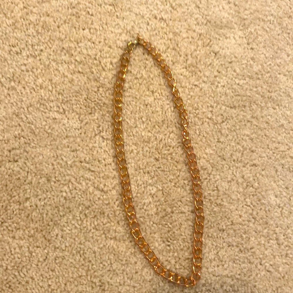 rosegold chain necklace